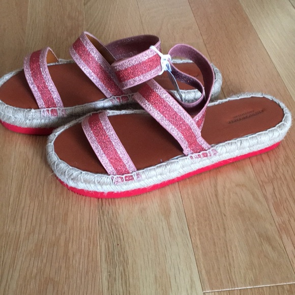 AEO DOUBLE BAND FLATFORM ESPADRILLE SANDAL - Picture 2 of 4